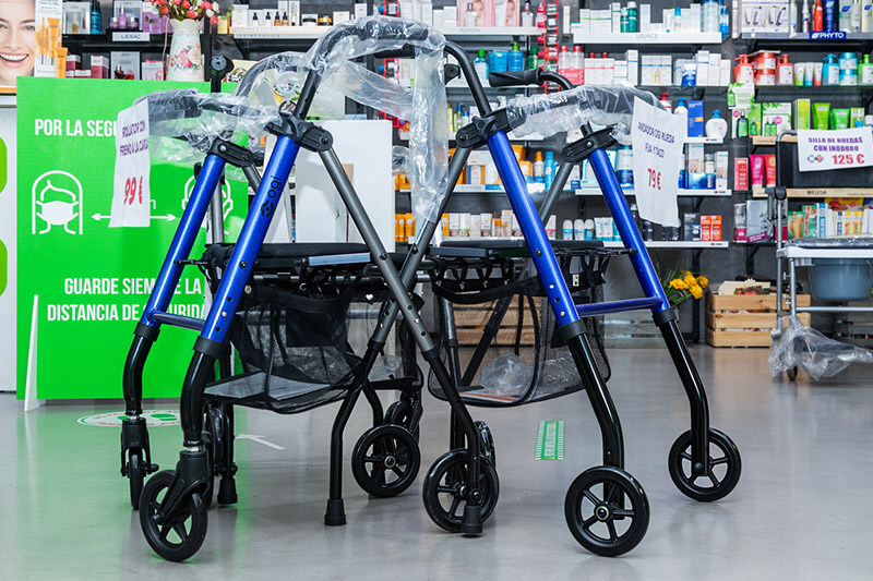 Alquiler andador adultos Alcalá de Henares - Farmacia A2
